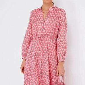 TUCKERNUCK Crescent Flower Bon Pink Frances 3 Dress